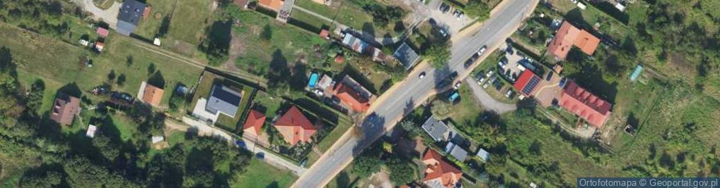 Zdjęcie satelitarne Malborska ul.