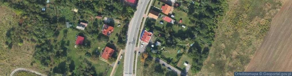 Zdjęcie satelitarne Malborska ul.