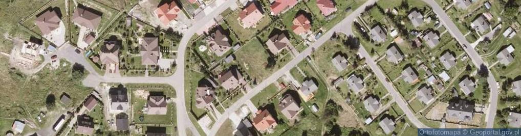 Zdjęcie satelitarne Makowa ul.