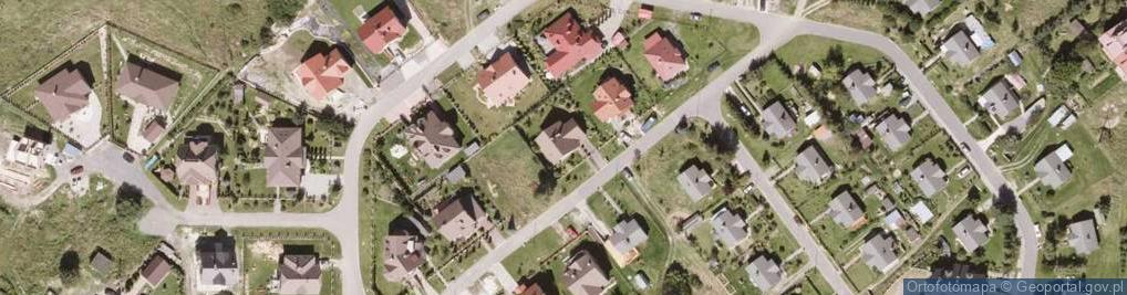 Zdjęcie satelitarne Makowa ul.
