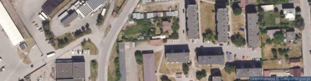 Zdjęcie satelitarne Mała ul.