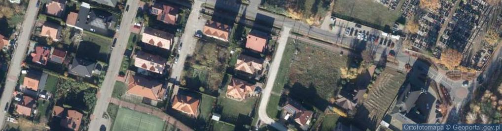 Zdjęcie satelitarne Makowa ul.