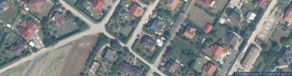 Zdjęcie satelitarne Makowa ul.