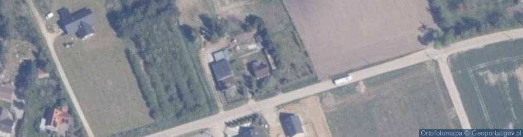 Zdjęcie satelitarne Malownicza ul.