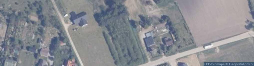 Zdjęcie satelitarne Malownicza ul.