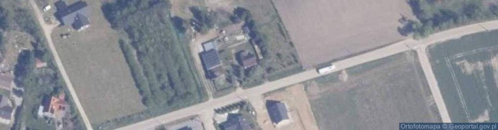 Zdjęcie satelitarne Malownicza ul.