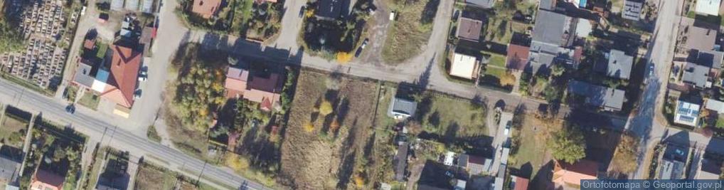 Zdjęcie satelitarne Mahoniowa ul.