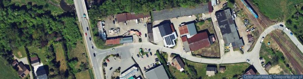 Zdjęcie satelitarne Magazynowa ul.