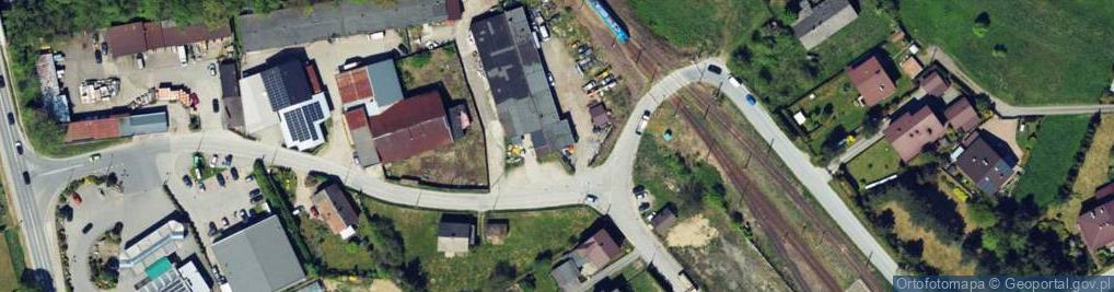 Zdjęcie satelitarne Magazynowa ul.