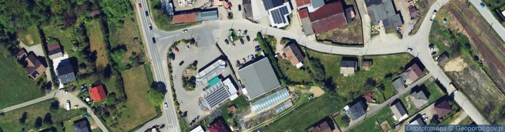 Zdjęcie satelitarne Magazynowa ul.