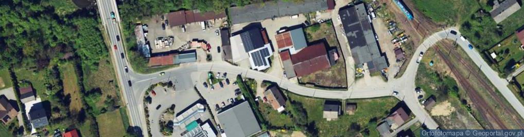 Zdjęcie satelitarne Magazynowa ul.