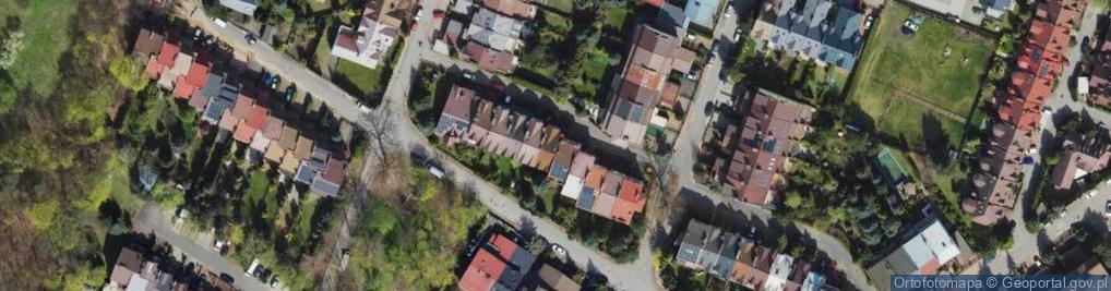 Zdjęcie satelitarne Malachitowa ul.