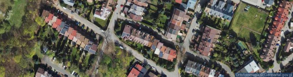 Zdjęcie satelitarne Malachitowa ul.