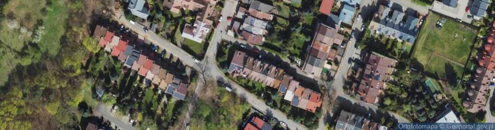 Zdjęcie satelitarne Malachitowa ul.