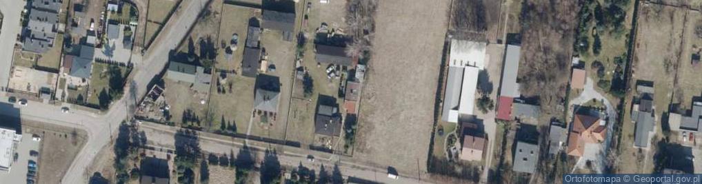 Zdjęcie satelitarne Marmurowa ul.