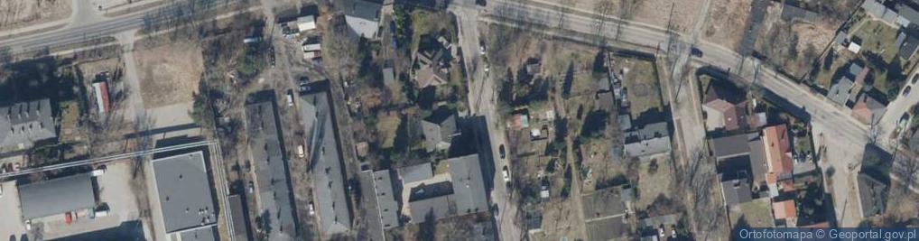 Zdjęcie satelitarne Mazowiecka ul.