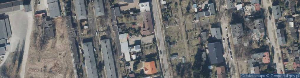 Zdjęcie satelitarne Mazowiecka ul.