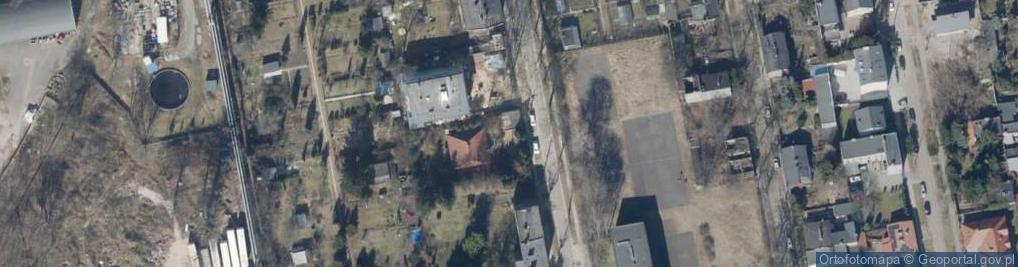 Zdjęcie satelitarne Mazowiecka ul.