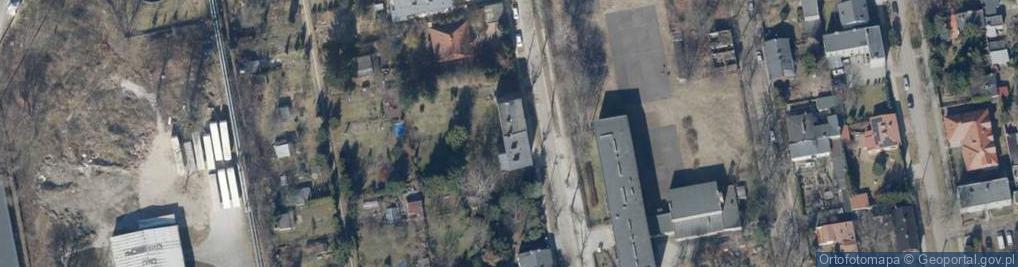 Zdjęcie satelitarne Mazowiecka ul.