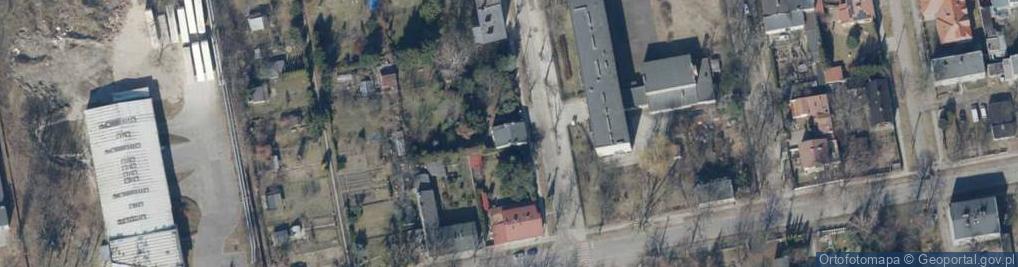 Zdjęcie satelitarne Mazowiecka ul.