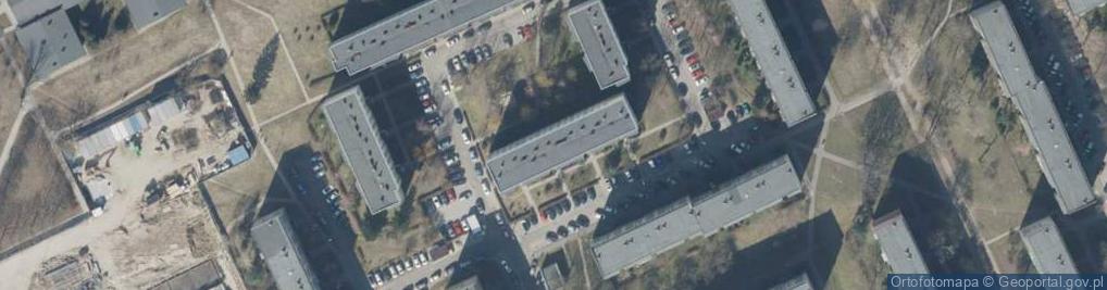 Zdjęcie satelitarne Maratońska ul.