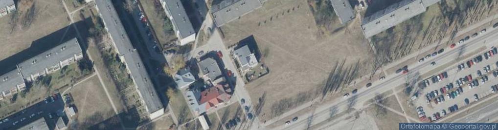 Zdjęcie satelitarne Maratońska ul.