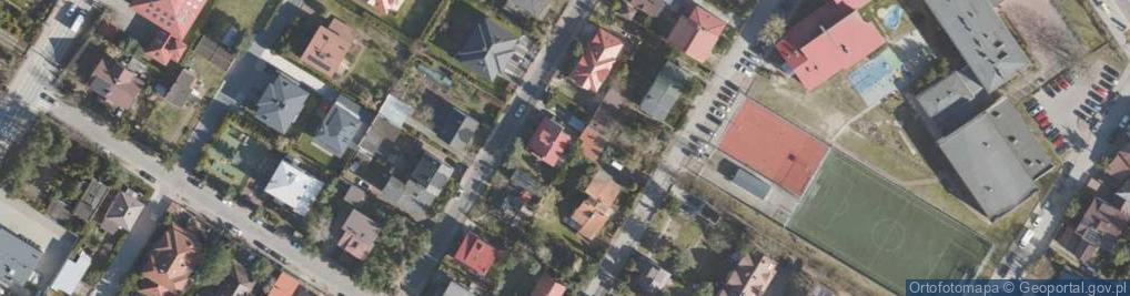 Zdjęcie satelitarne Malarska ul.