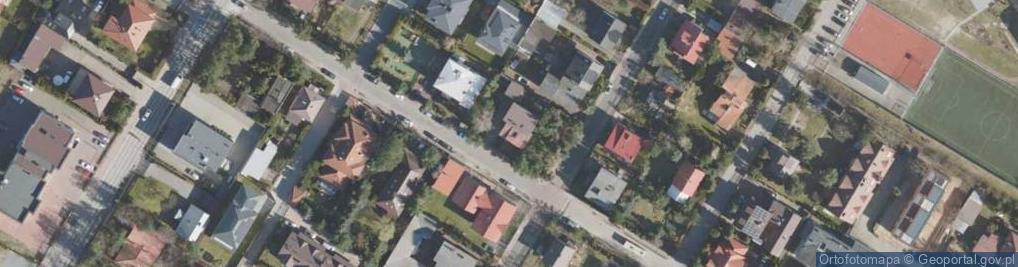 Zdjęcie satelitarne Malarska ul.