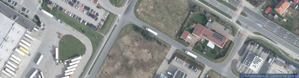 Zdjęcie satelitarne Malachitowa ul.