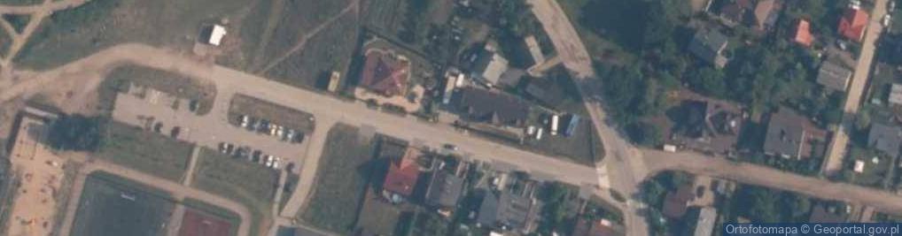 Zdjęcie satelitarne Machalewskiego, ks. ul.