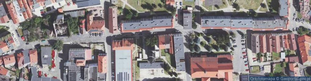 Zdjęcie satelitarne Malinowskiego ul.