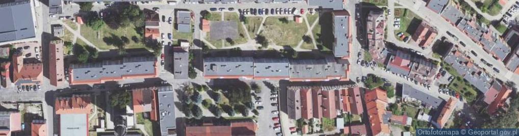 Zdjęcie satelitarne Malinowskiego ul.