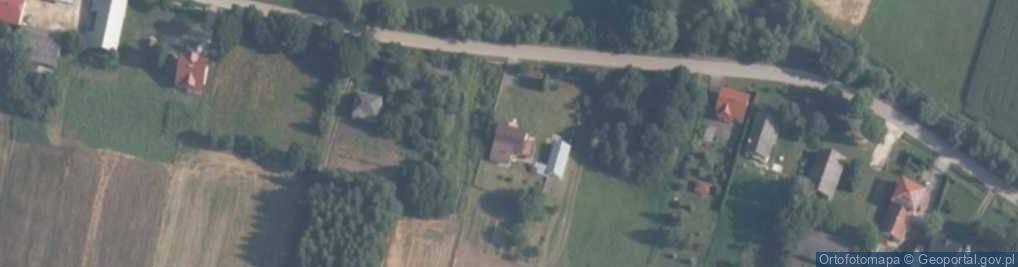 Zdjęcie satelitarne Maciejów ul.