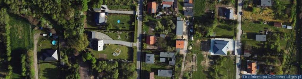 Zdjęcie satelitarne Maciejów ul.