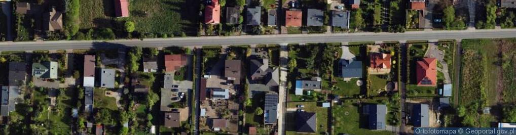 Zdjęcie satelitarne Maciejów ul.