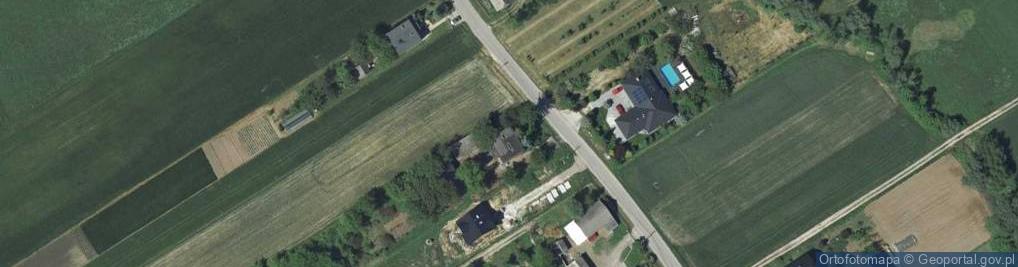 Zdjęcie satelitarne Maciejowice ul.