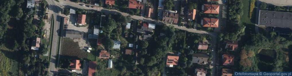 Zdjęcie satelitarne Mazowiecka ul.