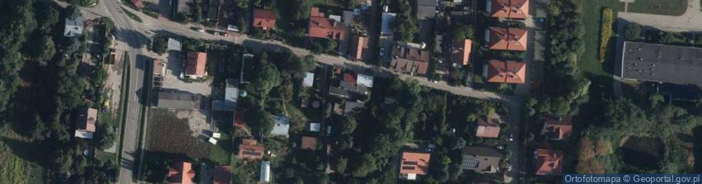 Zdjęcie satelitarne Mazowiecka ul.