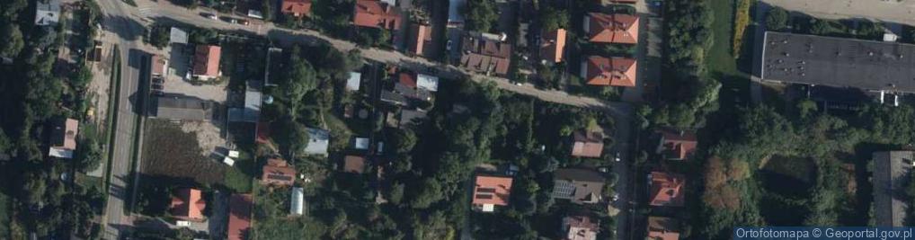 Zdjęcie satelitarne Mazowiecka ul.