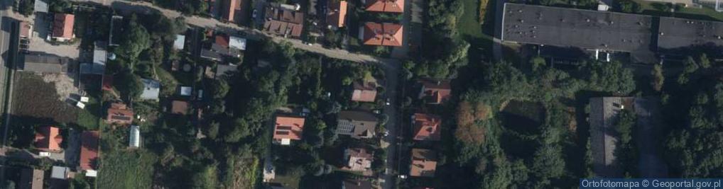 Zdjęcie satelitarne Mazowiecka ul.
