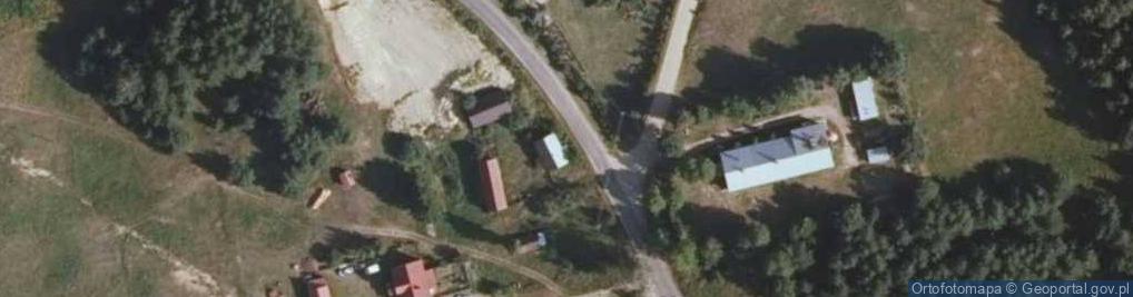 Zdjęcie satelitarne Maćkowa Ruda ul.