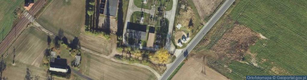 Zdjęcie satelitarne Magdalenka ul.