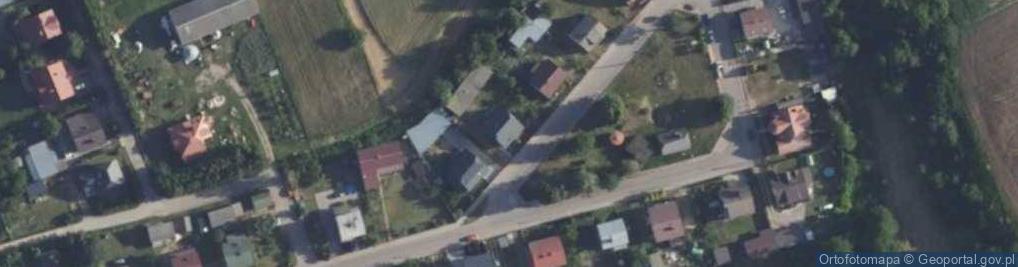 Zdjęcie satelitarne Magnuszew Duży ul.