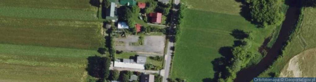 Zdjęcie satelitarne Magnuszew Mały ul.