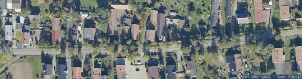 Zdjęcie satelitarne Magnuszowice ul.