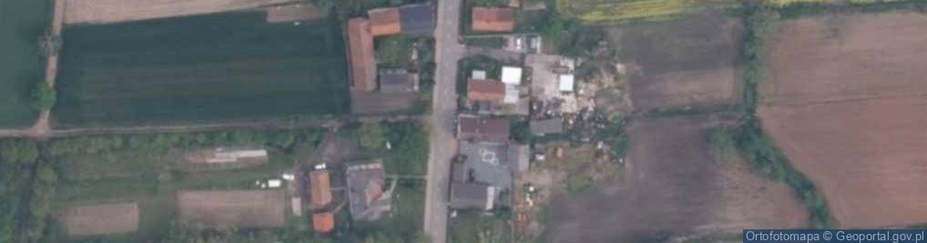 Zdjęcie satelitarne Magnuszowice ul.