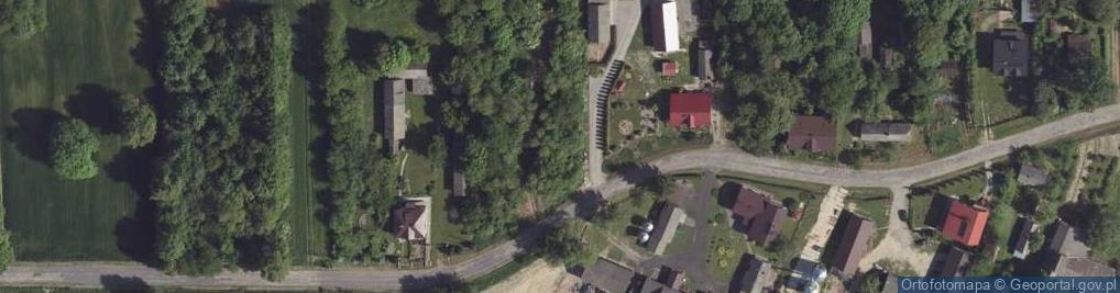 Zdjęcie satelitarne Majdan Borowski Pierwszy ul.