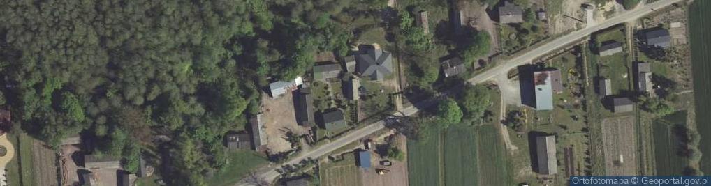 Zdjęcie satelitarne Majdan Borowski ul.