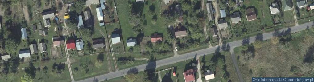 Zdjęcie satelitarne Majdan Leśniowski ul.