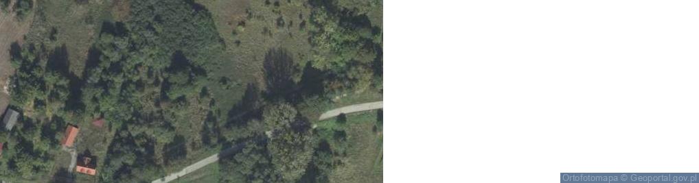 Zdjęcie satelitarne Majdan Ostrowski ul.